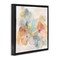 Stupell Industries Soft Abstract Watercolor Splash Framed Floater Canvas Wall Art